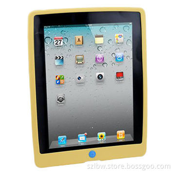 Yellow Silicone Protective Soft Case/Cover for iPad, OEM Orders Welcomed